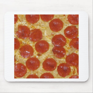big pepperoni pizza mouse pad