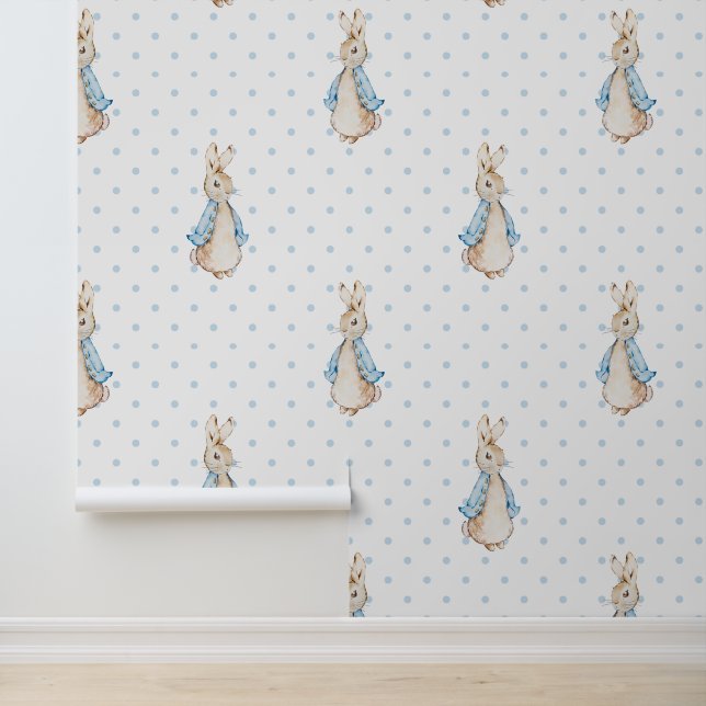 Big Peter the Rabbit Beatrix Polka Dots   Wallpaper (Application)