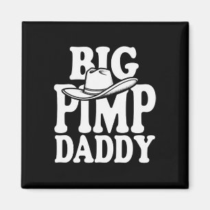 Big Pimp Daddy Halloween Costume Magnet