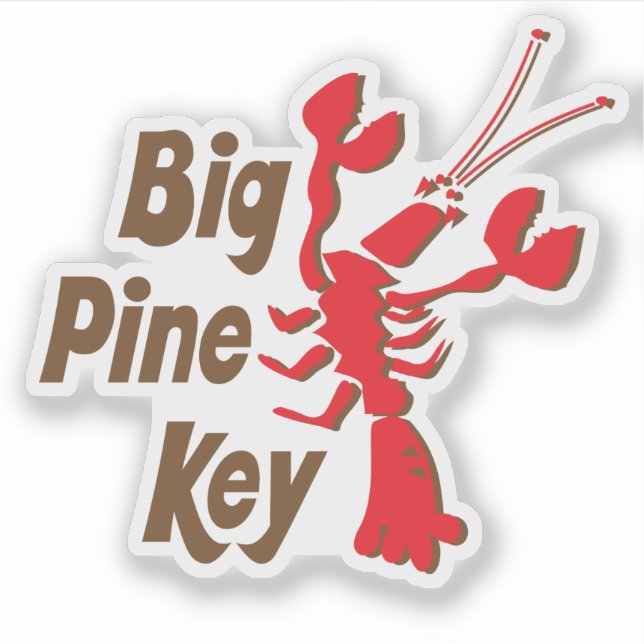 Big Pine Key Florida with lobster design (Front)