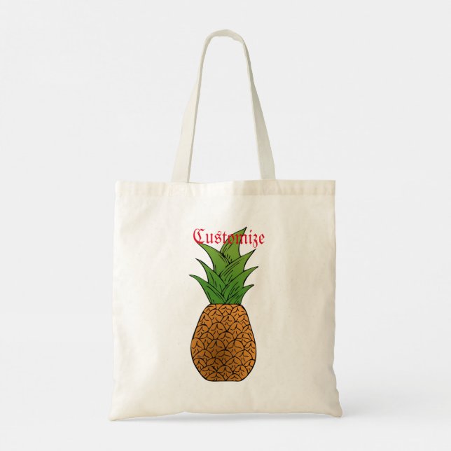Big Pineapple Thunder_Cove Tote Bag (Back)