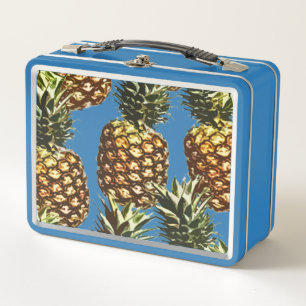 Big Pineapples Metal Lunch Box