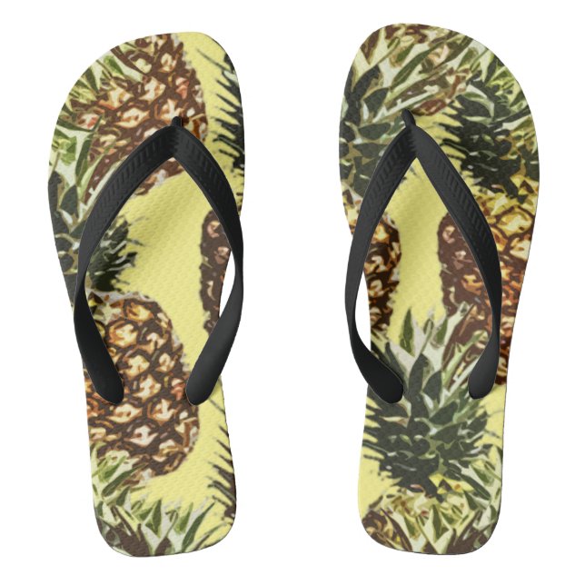 big pineapples thongs (Footbed)