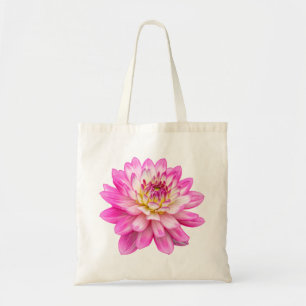 Big Pink Dahlia Tote Bag