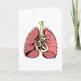 Big Pink Lungs Card