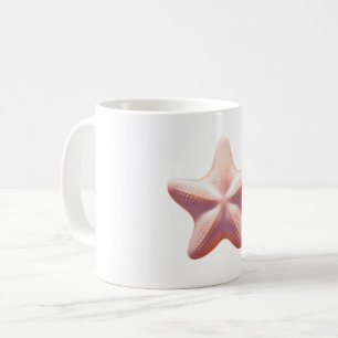 Big Pink Starfish Coffee Mug