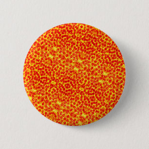 Big Pizza Pattern 6 Cm Round Badge