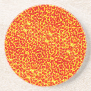 Big Pizza Pattern Coaster