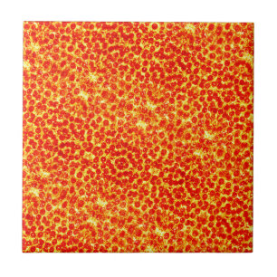 Big Pizza Pattern Tile