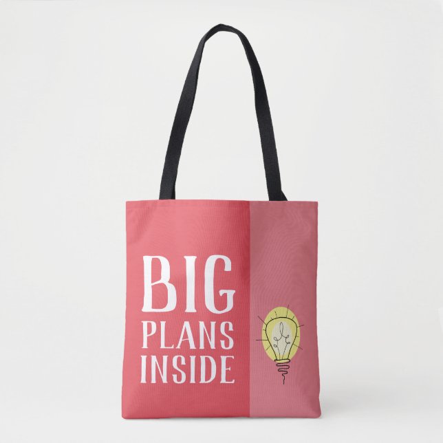 Big Plans Inside Colour Block Tote (Front)
