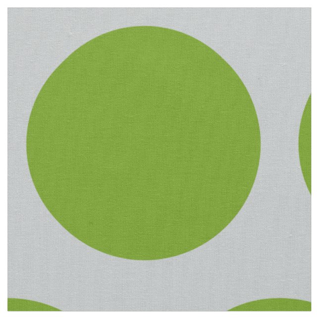 Big Polka Dot Pattern Fabric (Close Up)