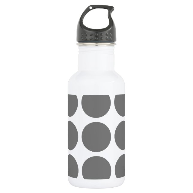 Big Polka Dots 532 Ml Water Bottle (Front)