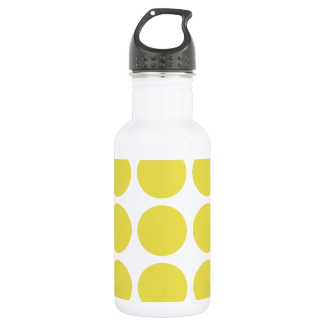 Big Polka Dots 532 Ml Water Bottle (Front)