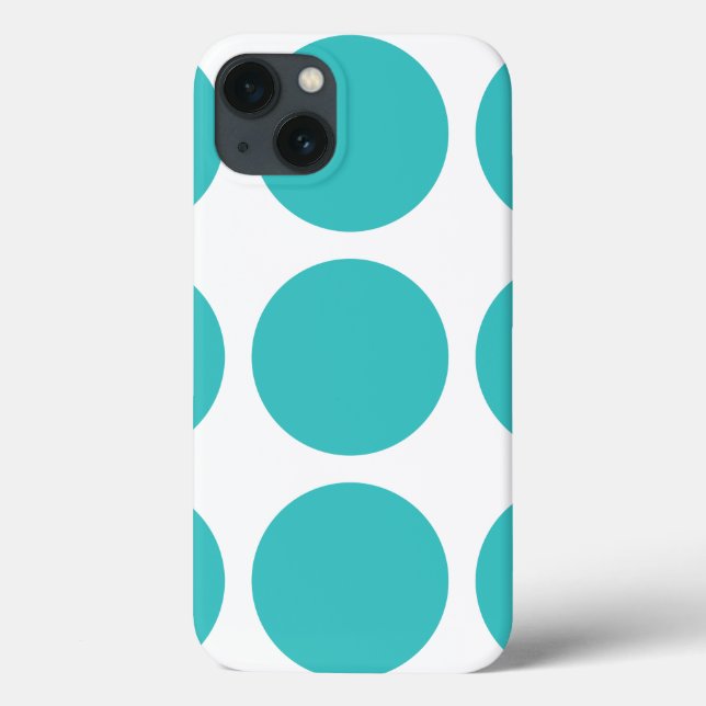Big Polka Dots BT iPad Air Case (Back)