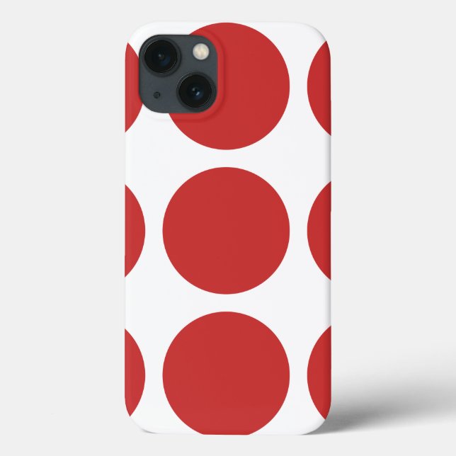 Big Polka Dots BT iPad Air Case (Back)