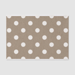 Big Polka Dots Christmas Holiday Tissue Paper