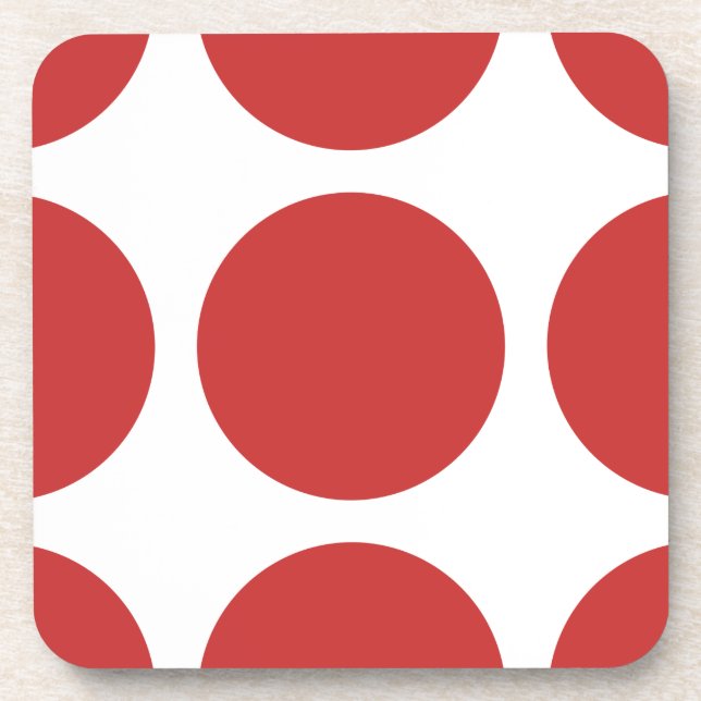 Big Polka Dots Coasters (Front)