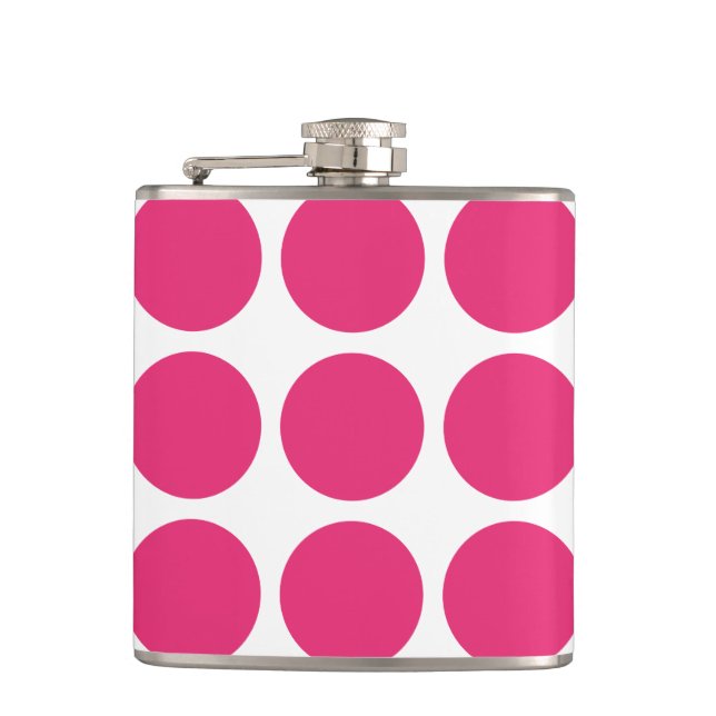 Big Polka Dots Flask (Front)