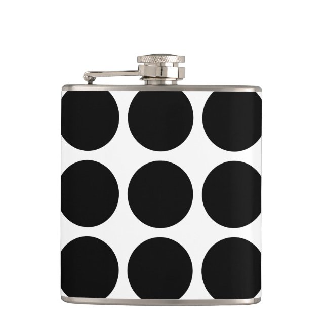 Big Polka Dots Flask (Front)