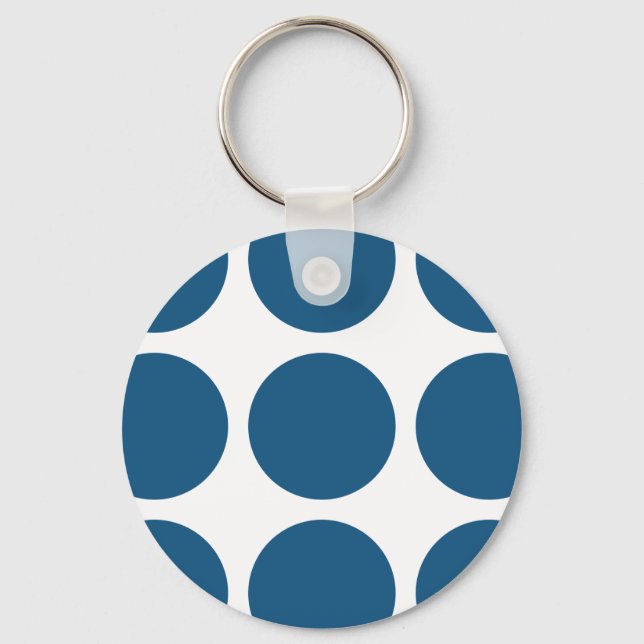 Big Polka Dots Keychain (Front)
