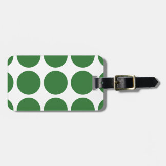 Big Polka Dots Luggage Tag