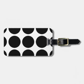 Big Polka Dots Luggage Tag