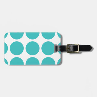 Big Polka Dots Luggage Tag