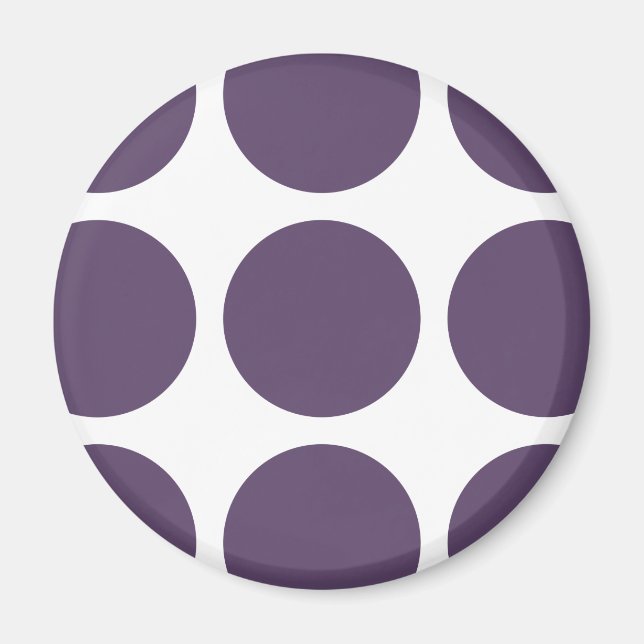 Big Polka Dots Magnet (Front)