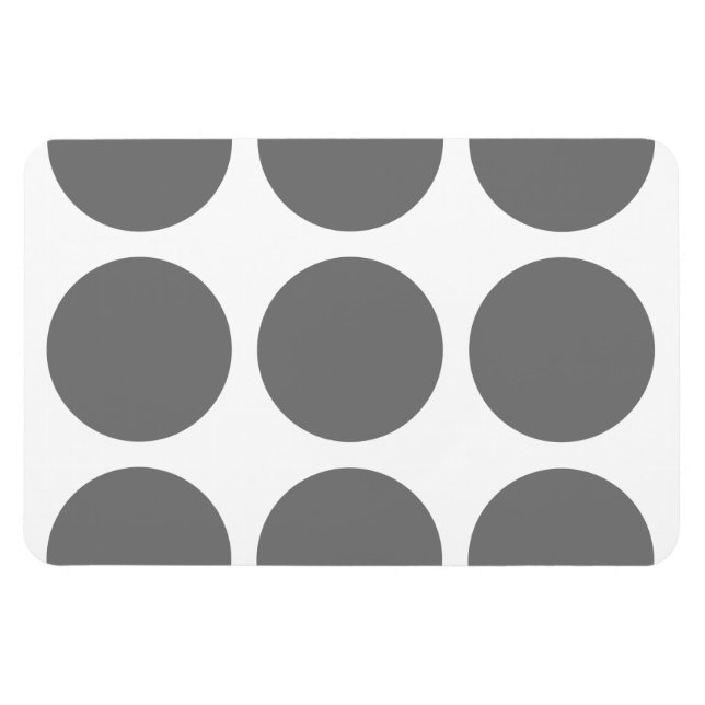 Big Polka Dots Premium Magnet (Horizontal)