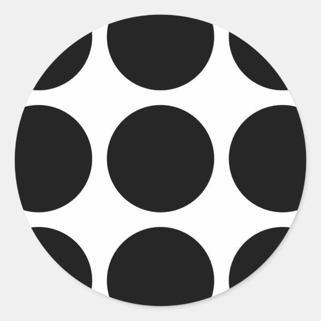 Big Polka Dots Stickers (Front)