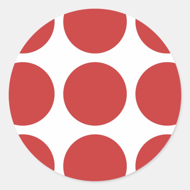 Big Polka Dots Stickers (Front)