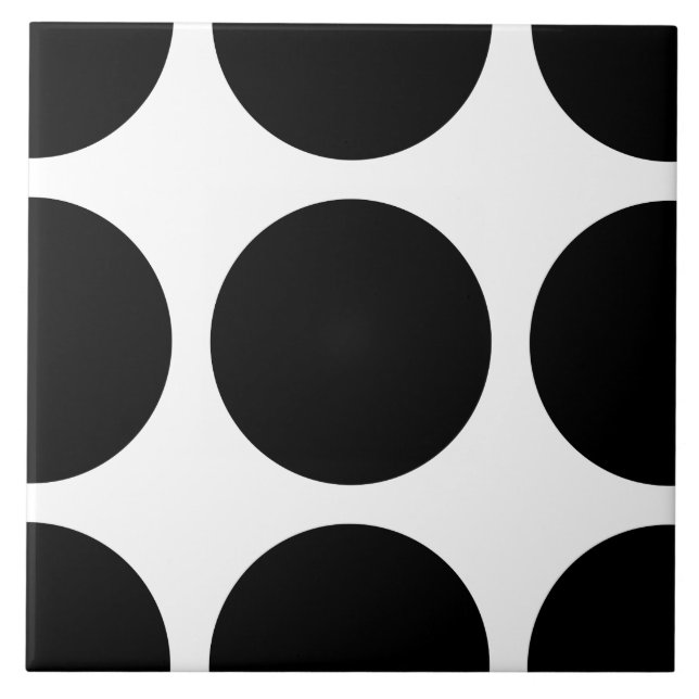 Big Polka Dots Tile (Front)
