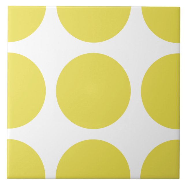 Big Polka Dots Tile (Front)