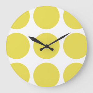 Big Polka Dots Wall Clock