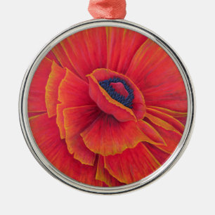 Big Poppy 2003 Metal Ornament