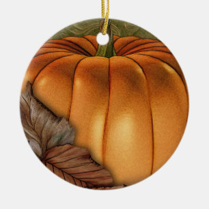 Big Pumpkin Personalised Ornament