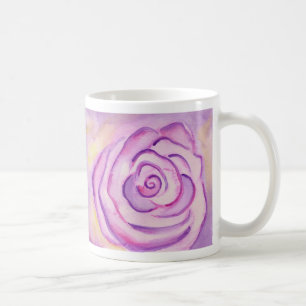 Big Purple Lilac Rose Mug