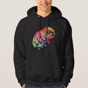 Big Rainbow Water Bear Microbiology Gift Funny Tar Hoodie