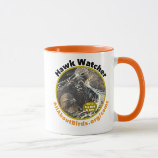 Big Red and Ezra "Hawk Watcher" Photo Mug