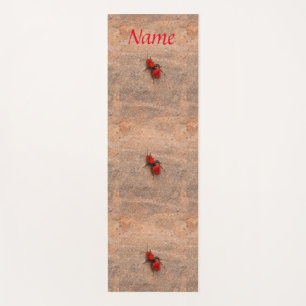 Big Red Ants Thunder_Cove Yoga Mat