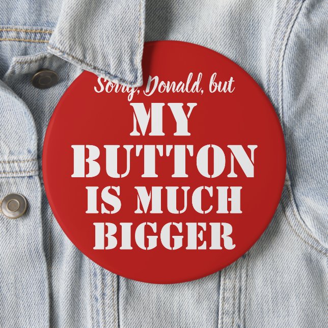 Big Red Button sarcasm - customisable (In Situ)