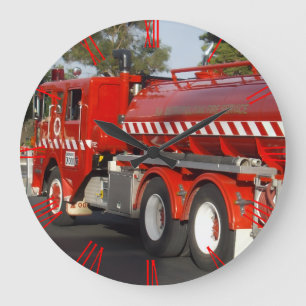 Big Red Fire Engine, Large Clock