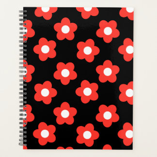 Big Red Flower Planner
