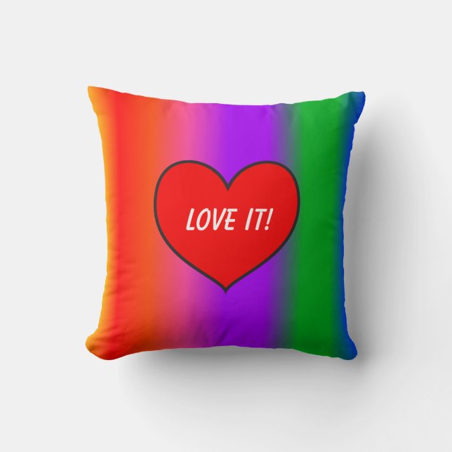 Big Red Heart Cushion (Front)
