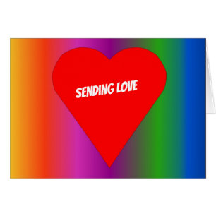 Big Red Heart Greeting Card