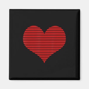 Big Red Heart Valentines Day  Magnet