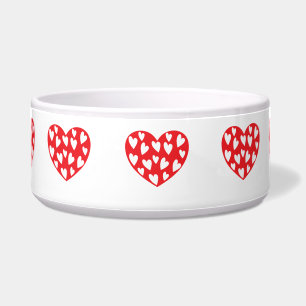 Big red heart with little hearts