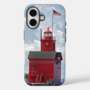 "Big Red" Lighthouse iPhone 16 Case