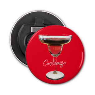 Big Red Margarita Cocktail Drink Thunder_Cove Bottle Opener
