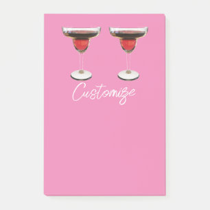 Big Red Margarita Cocktail Drink Thunder_Cove Post-it Notes